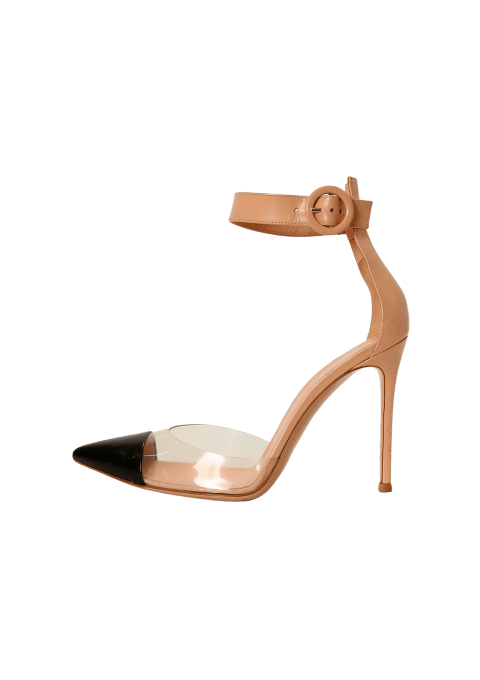 PLEXI BICOLOR PUMPS 36.5