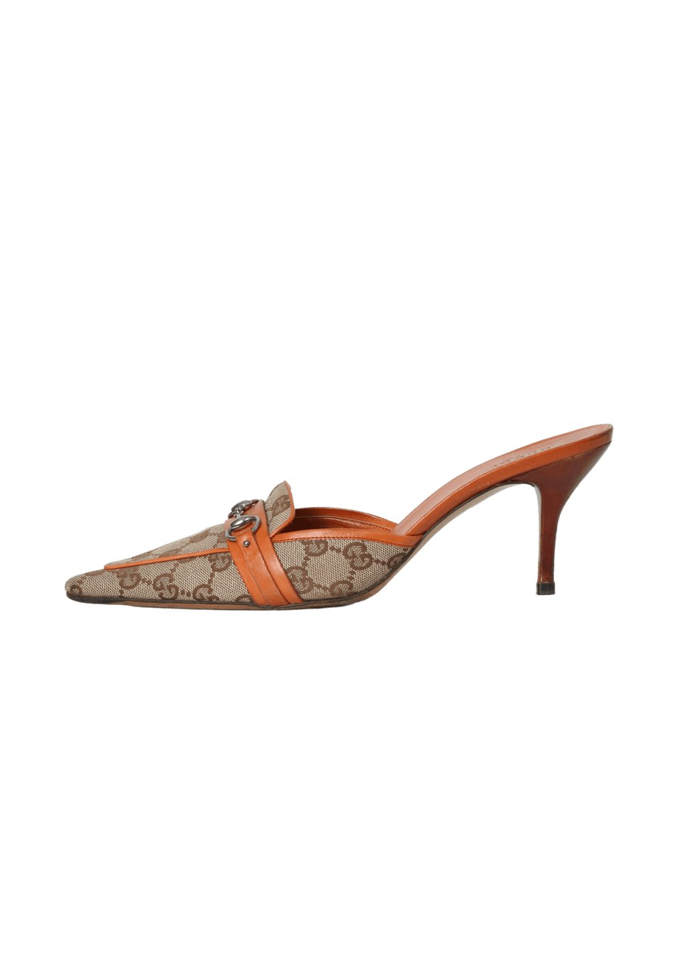 GG CANVAS MULES 38