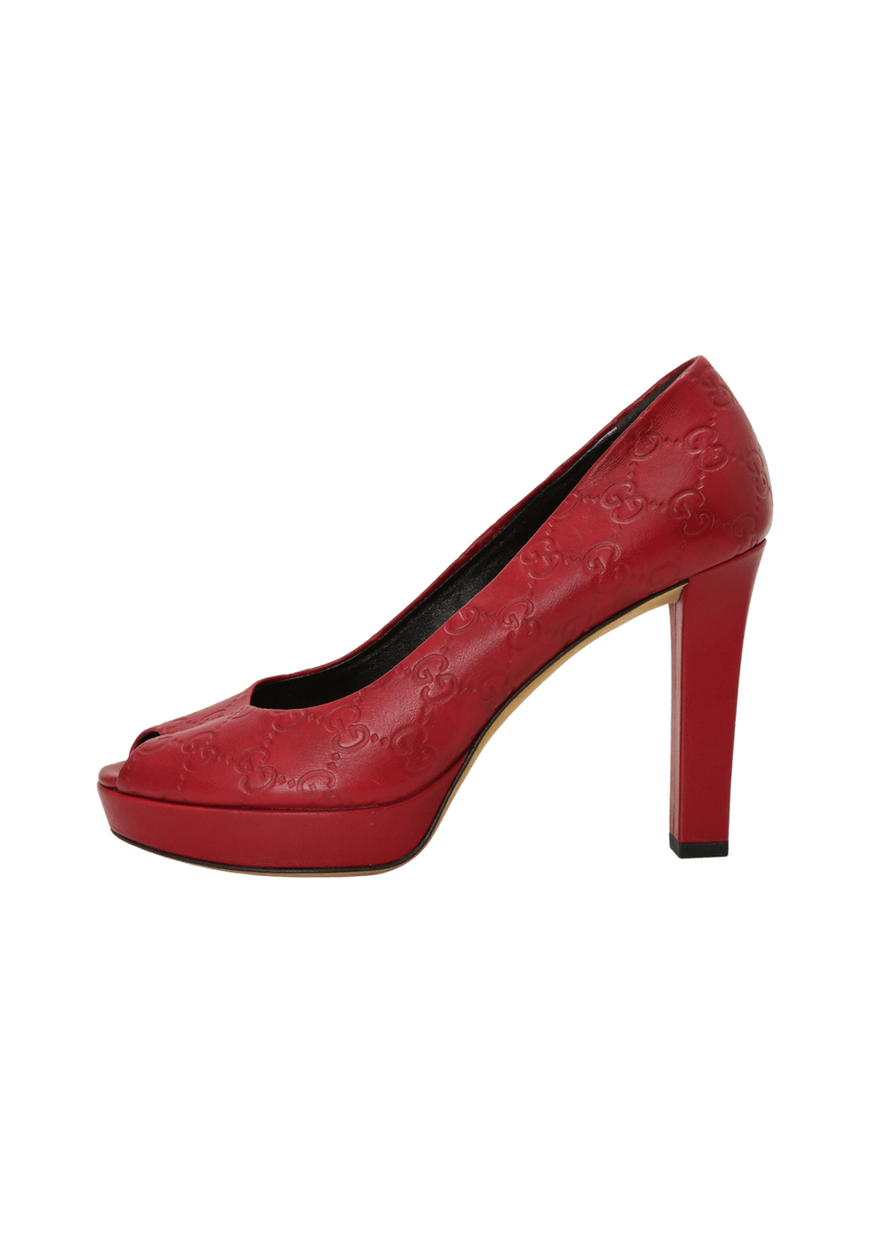 GUCCISSIMA PEEP TOE 37