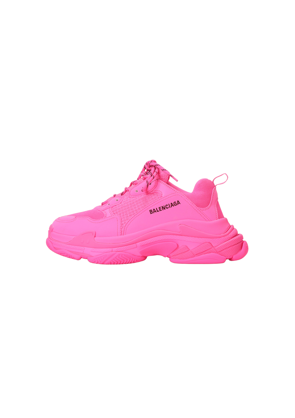 T nis Balenciaga Triple S Chuncky 40 Rosa Original Gringa