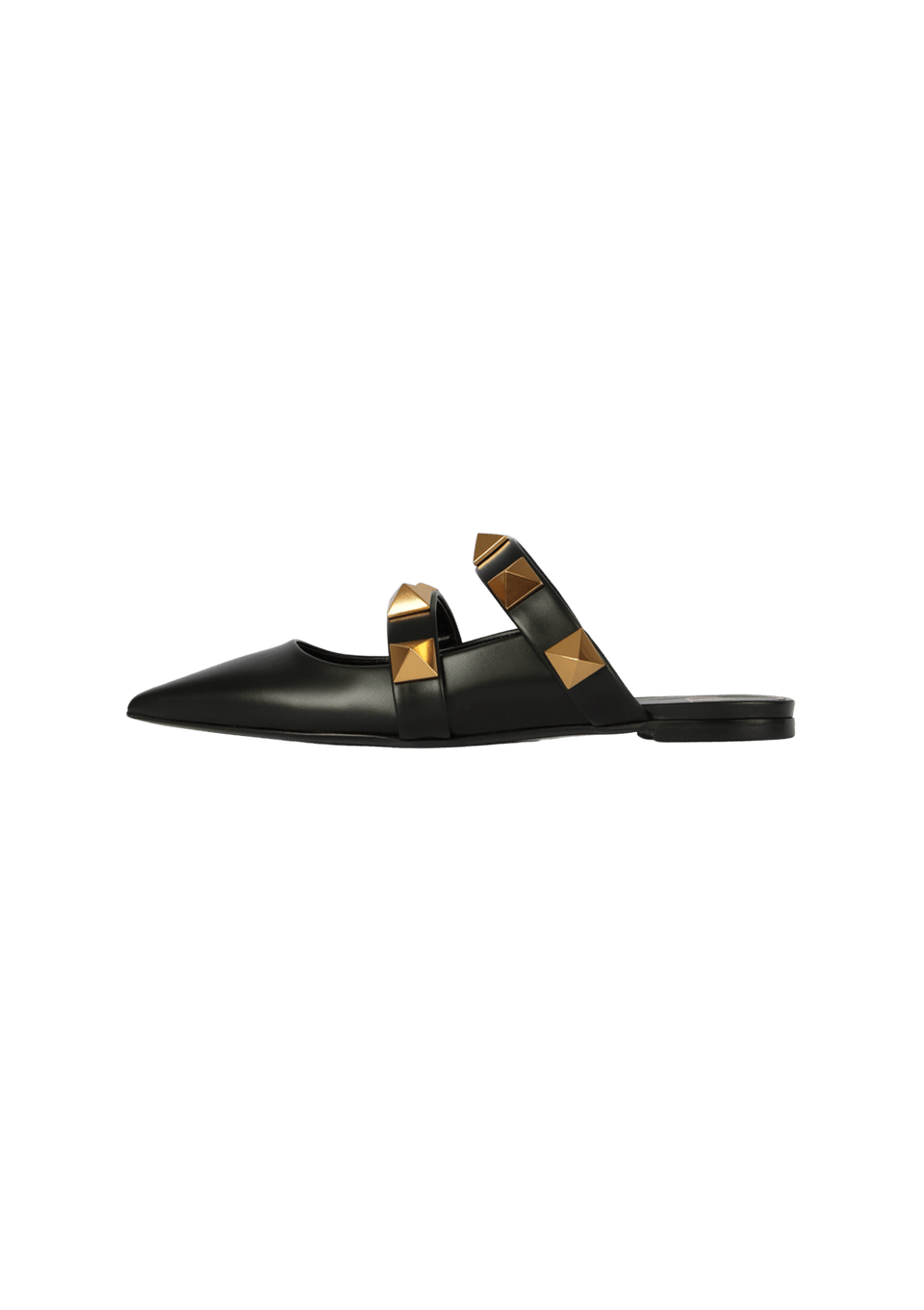 ROMAN STUD FLAT MULE 36.5
