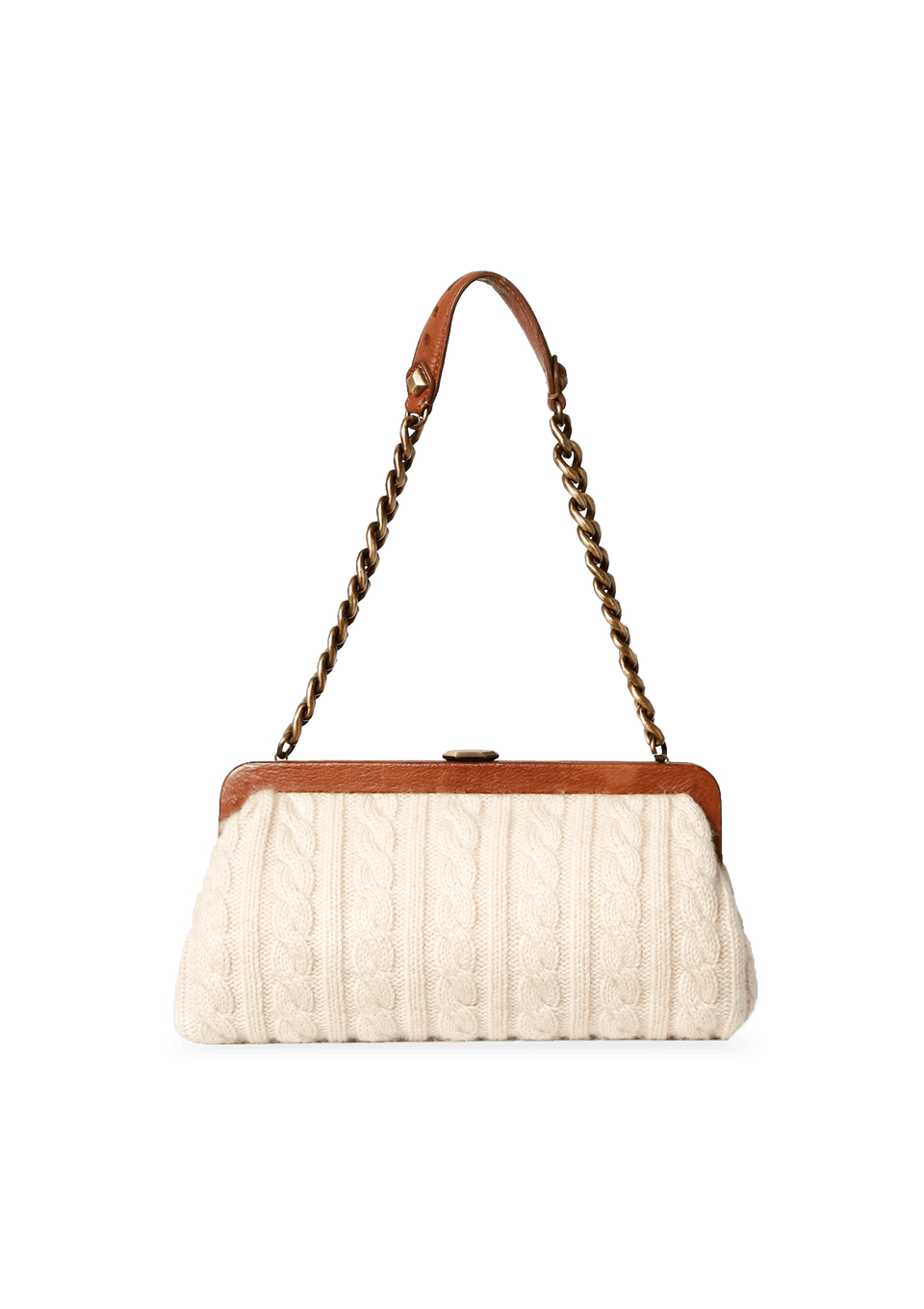 WOOL BAGUETTE BAG