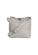 ROCKSTUD FLIP-LOCK MESSENGER BAG