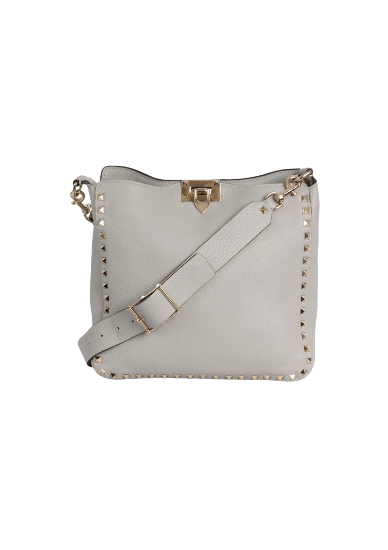 ROCKSTUD FLIP-LOCK MESSENGER BAG