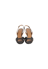 OASIS SLINGBACK SANDALS  37.5