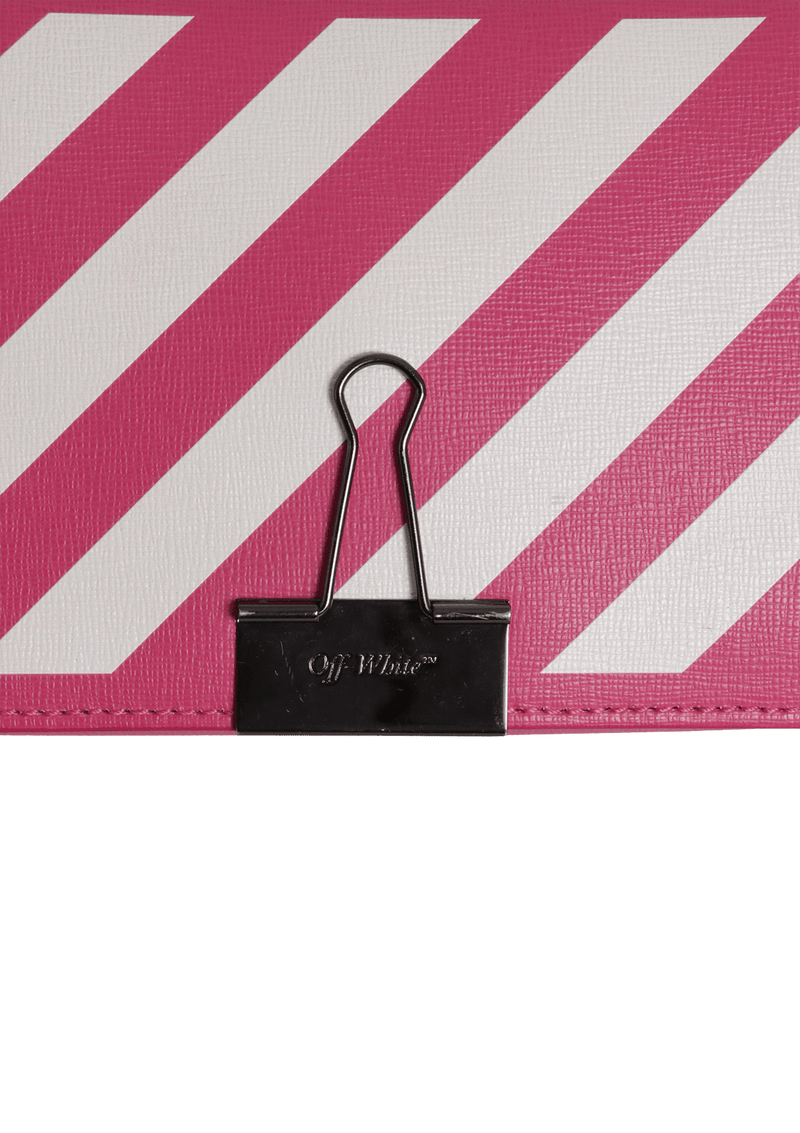 DIAGONAL BINDER CLIP MINI BAG