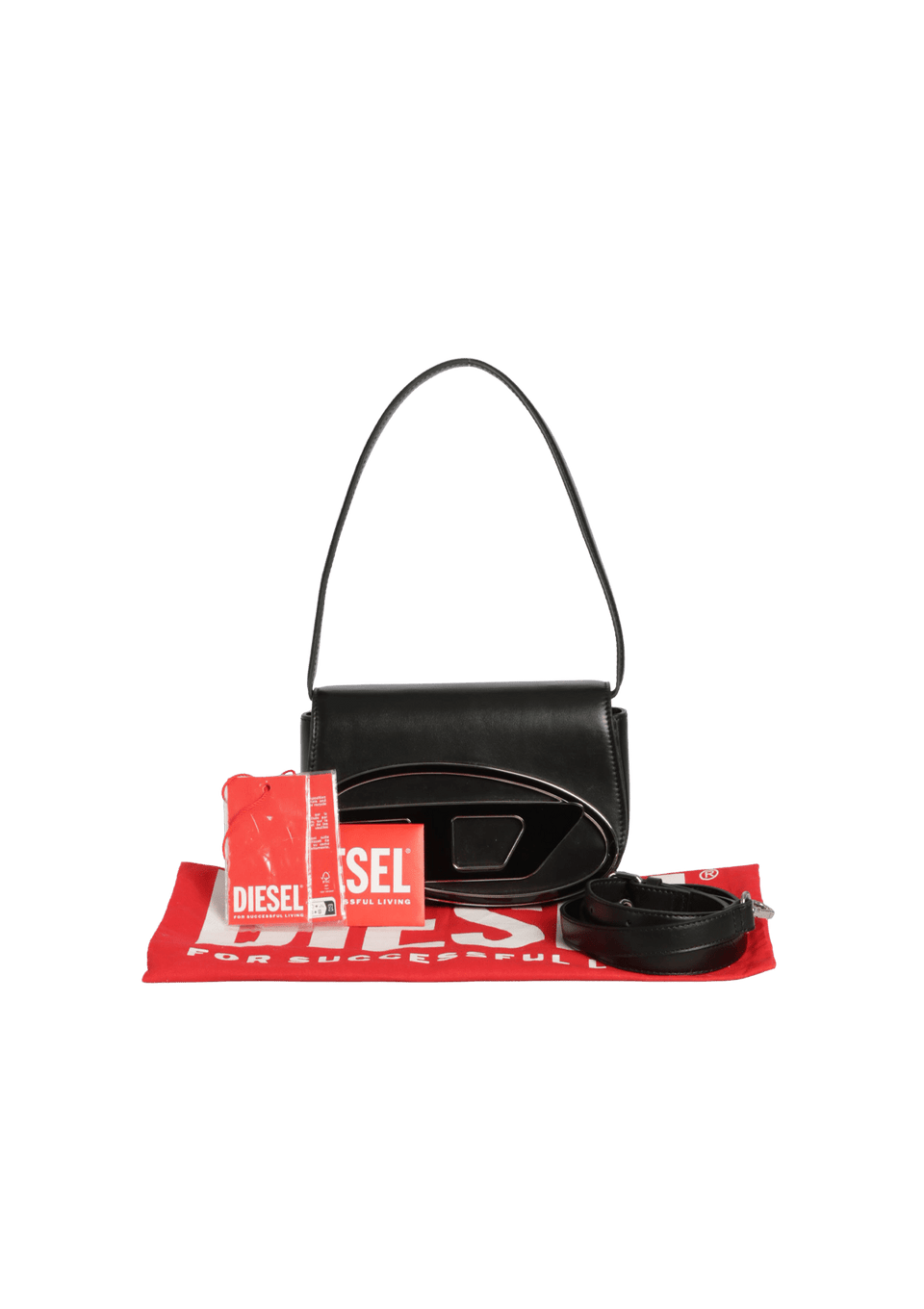 【激安アウトレット!】 SHOULDER 1DR DIESEL BOLSA BAG Gringa – ORIGINAL PRETO Bag