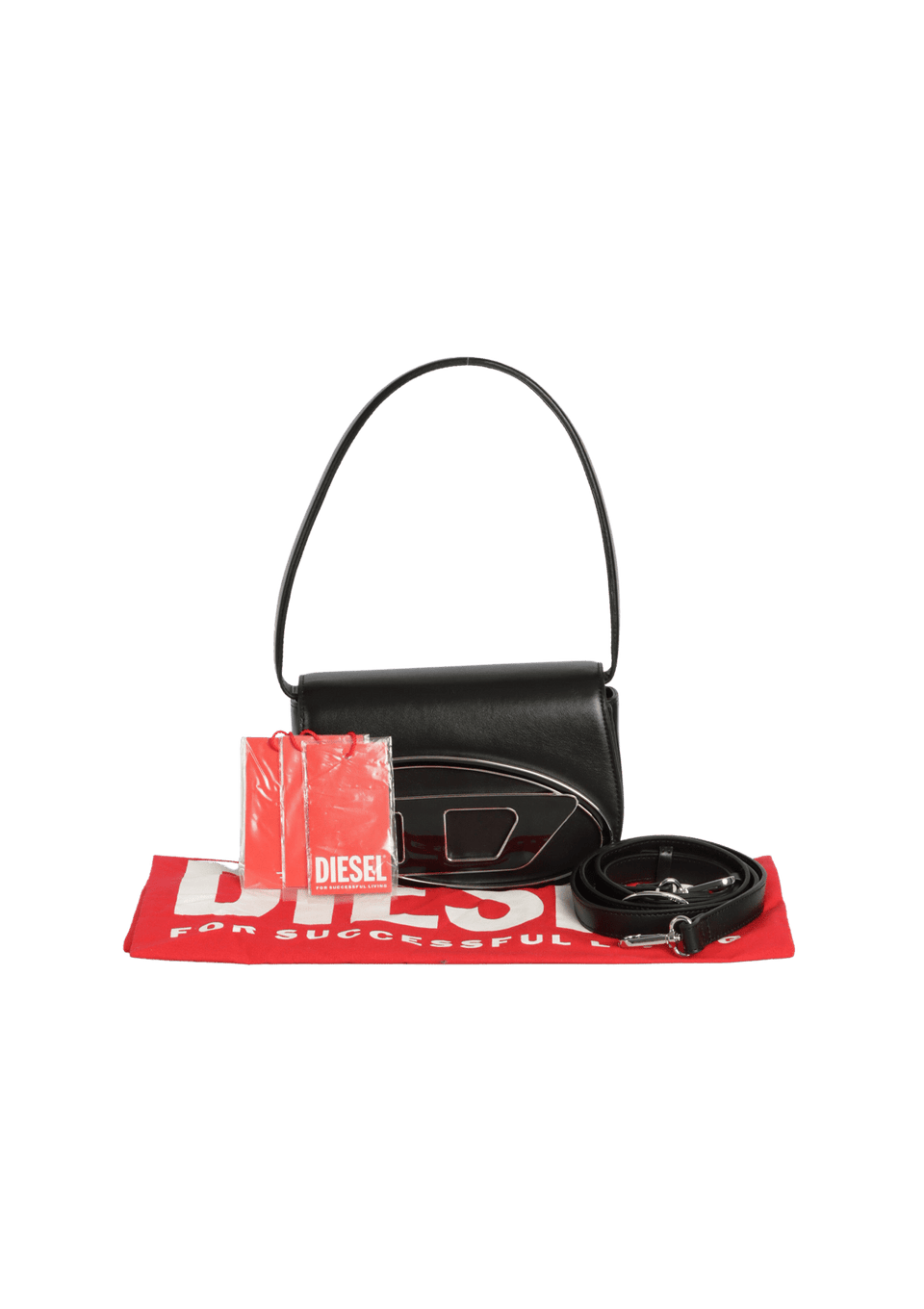 BOLSA DIESEL 1DR SHOULDER BAG PRETO ORIGINAL – Gringa