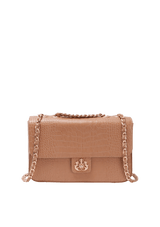 BOLSA ANNE JUMBO EM COURO NATURAL