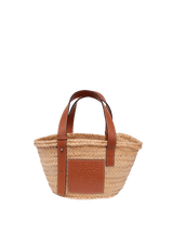 RAFFIA BASKET BAG