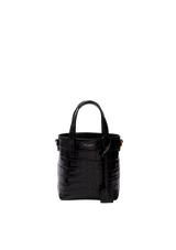 CROCODILE EMBOSSED MINI TOY SHOPPING TOTE