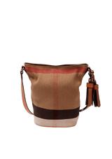 MEGA CHECK ASHBY BUCKET BAG