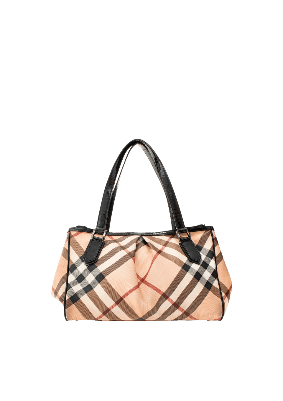 BOLSA BURBERRY NOVA CHECK MULBERY BEGE ORIGINAL – Gringa