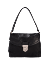TESSUTO PUSHLOCK HOBO BAG