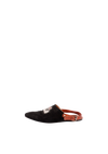 SUEDE MULES 40.5