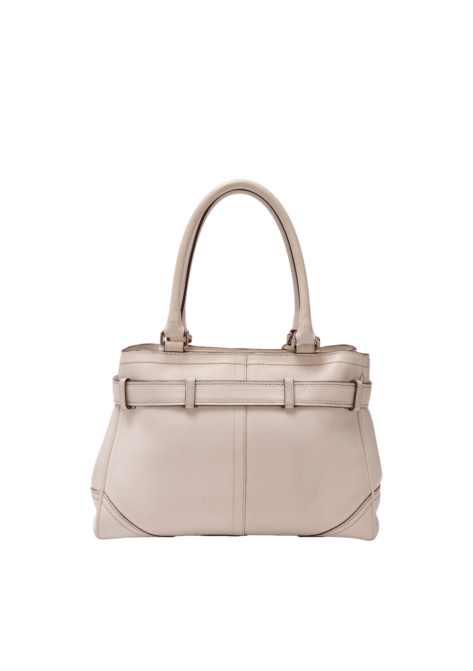 BOLSA COACH HAMPTONS BAG BRANCO ORIGINAL – Gringa