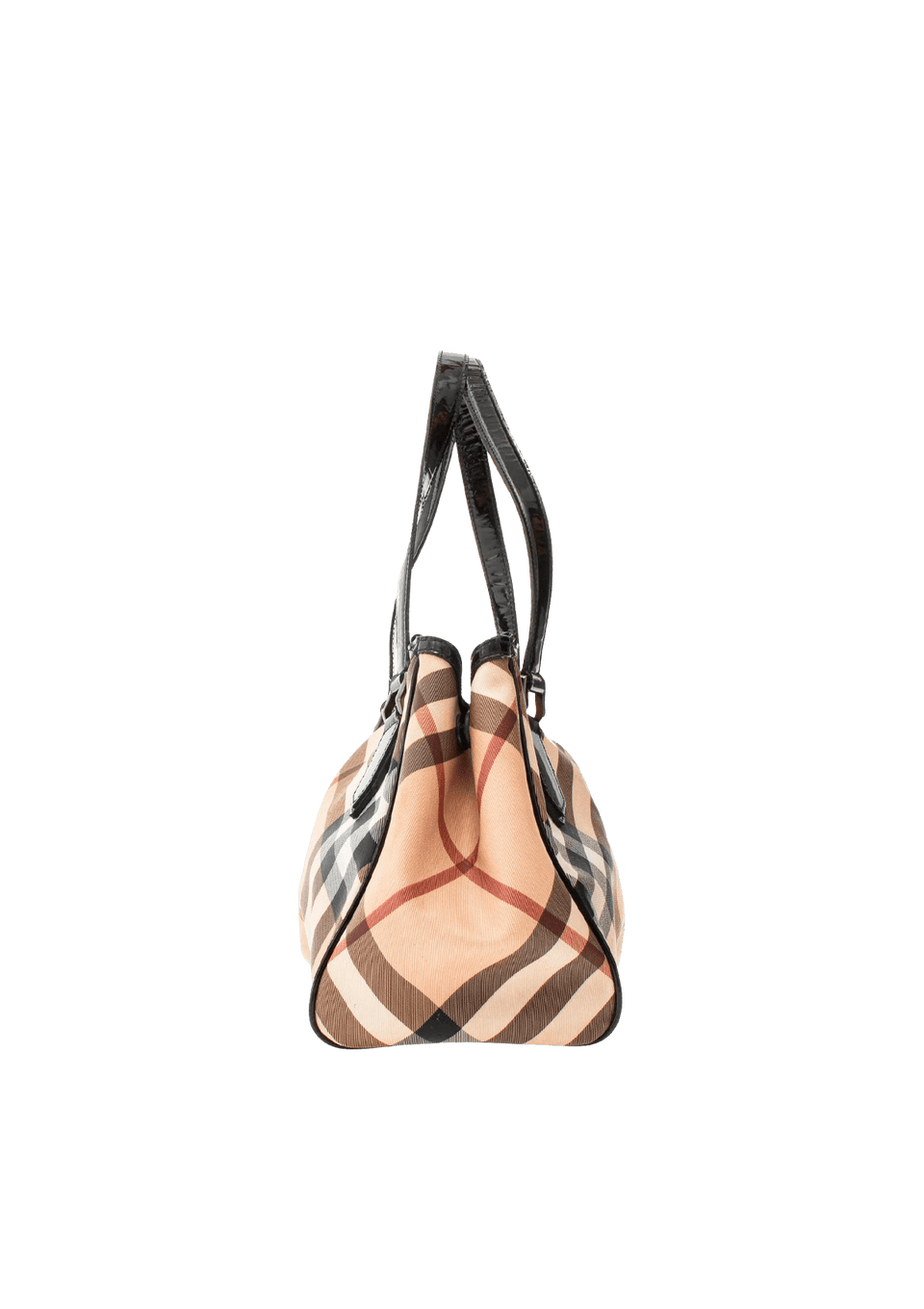 BOLSA BURBERRY NOVA CHECK MULBERY BEGE ORIGINAL – Gringa