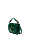 MINI C EMBOSSED CROCODILE