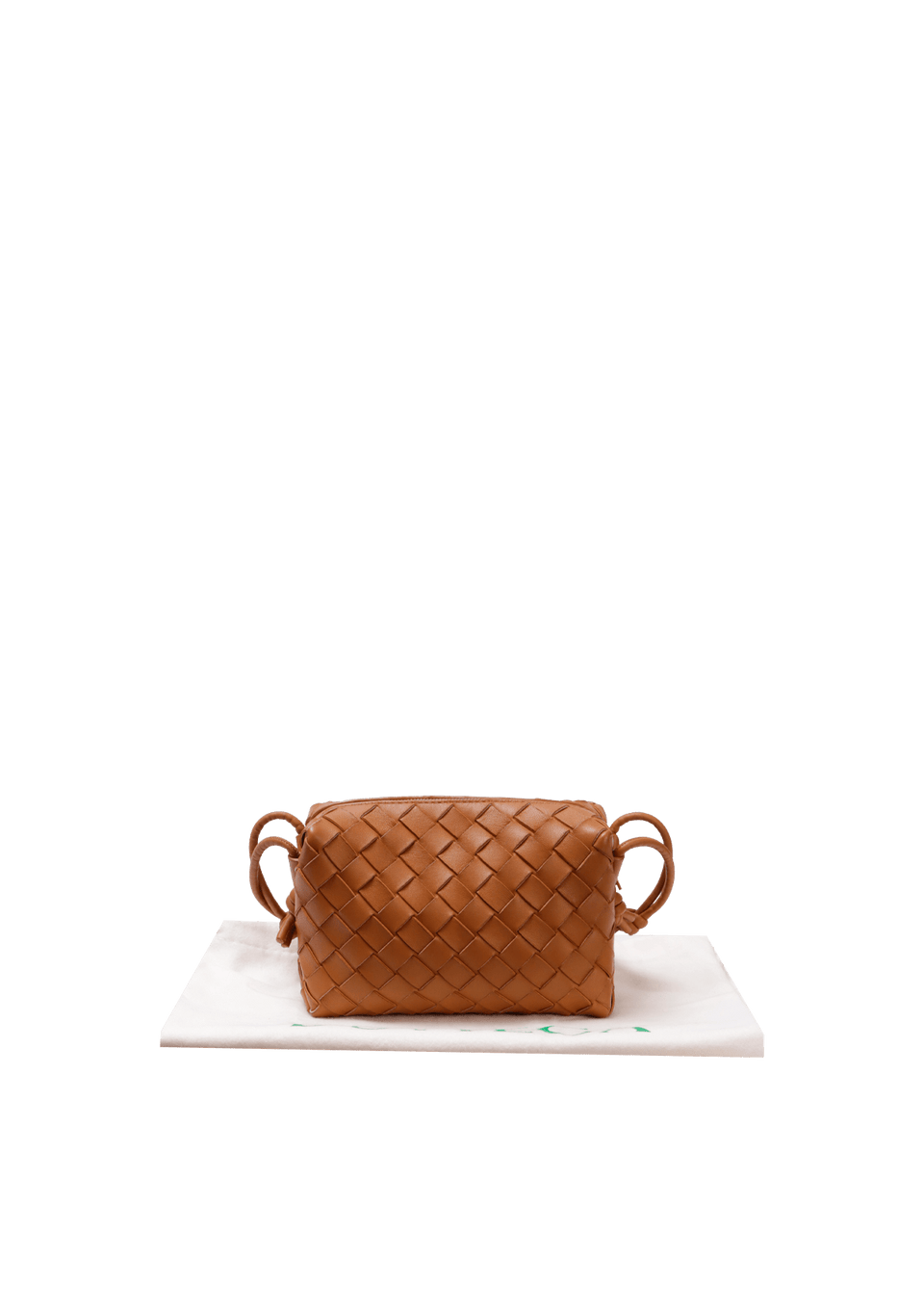 BOLSA BOTTEGA VENETA INTRECCIATO MINI LOOP BAG BEGE ORIGINAL – Gringa