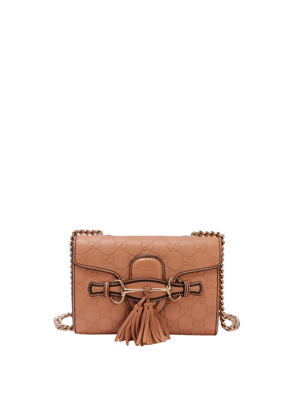 MINI MICROGUCCISSIMA EMILY BAG