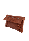 MOTOCROSS COVERED BROGUES CLUTCH