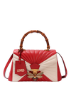 MEDIUM QUEEN MARGARET BAMBOO TOP HANDLE BAG
