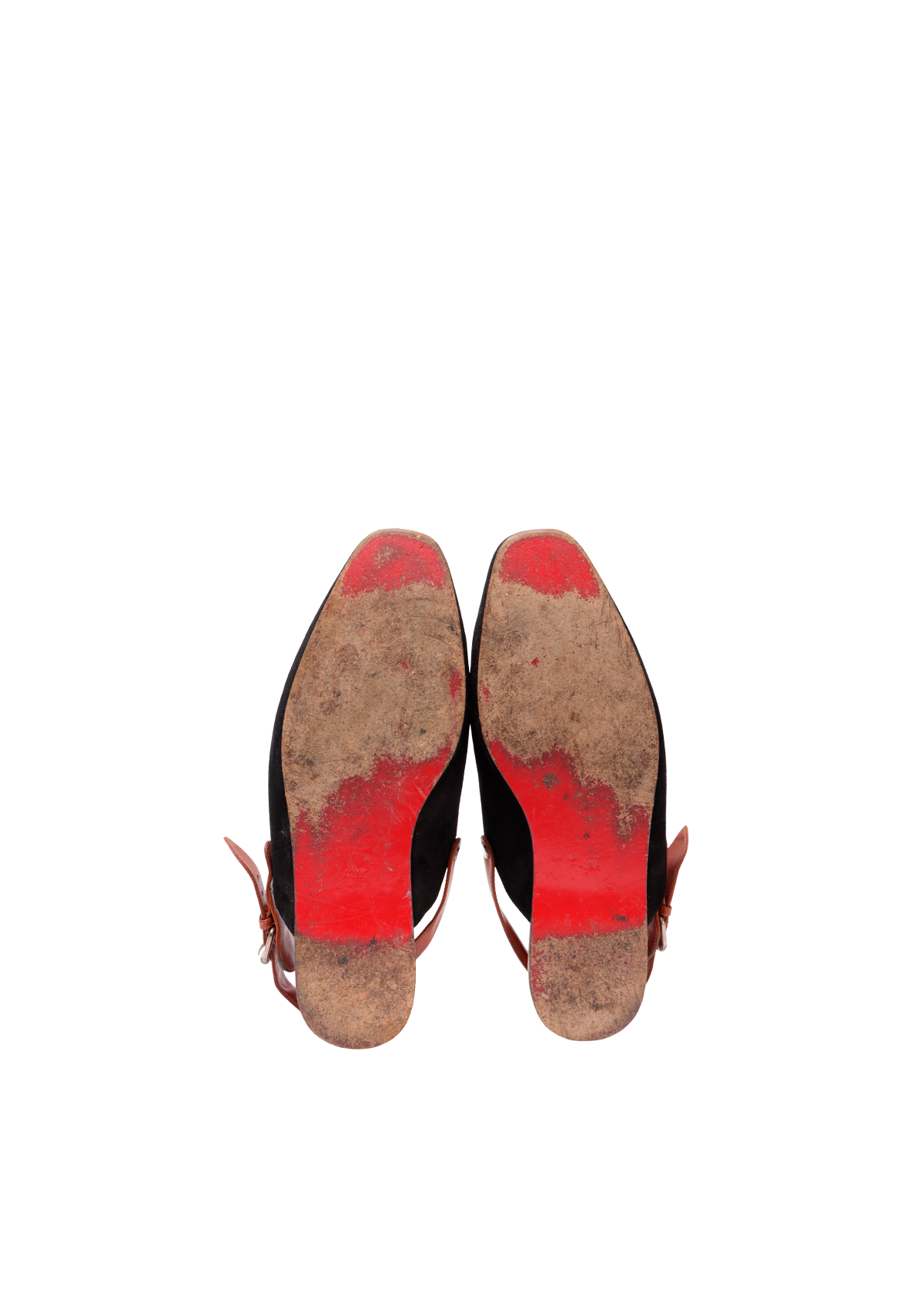 SUEDE MULES 40.5