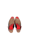 SUEDE MULES 40.5