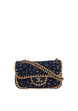 TWEED ST. TROPEZ FLAP BAG