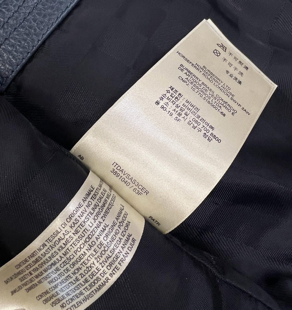 JAQUETA BURBERRY LEATHER JACKET BICOLOR 38 ORIGINAL – Gringa JAQUETA BURBERRY LEATHER JACKET BICOLOR 38 ORIGINAL – Gringa