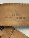 INTERLOCKING G LOGO BELT 105