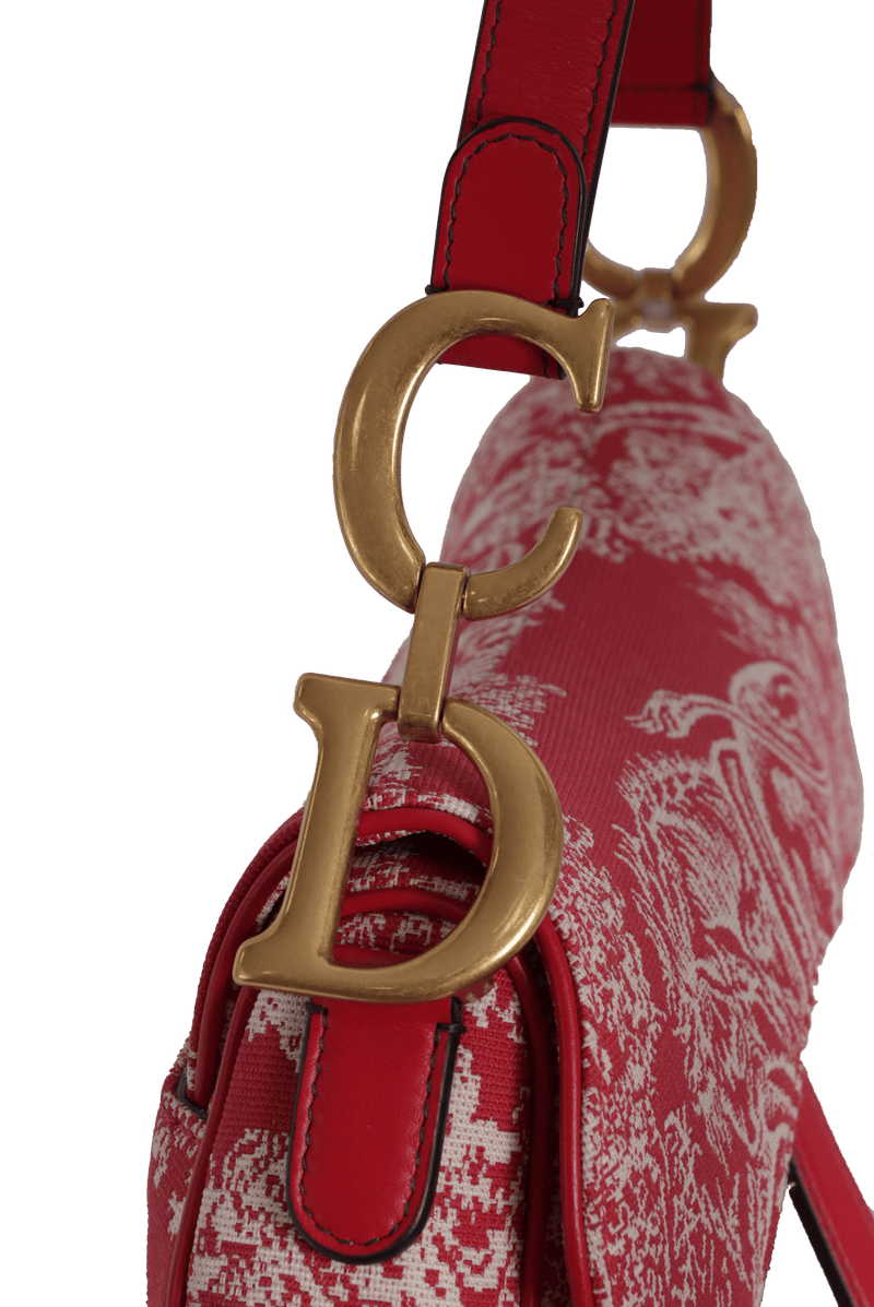 TOILE DE JOUY SADDLE BAG