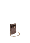 PHONE POUCH COM TAMPA EM COURO LIZARD ROXY