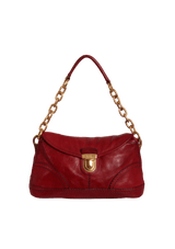 LEATHER CHAIN BAG