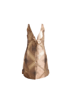 METALLIC MINI DRESS 40