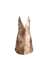 METALLIC MINI DRESS 40