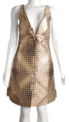 METALLIC MINI DRESS 40