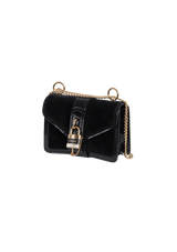 ABY CHAIN SHOULDER BAG VELVET