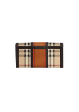 HAYMARKET CHECK PENROSE CONTINENTAL WALLET