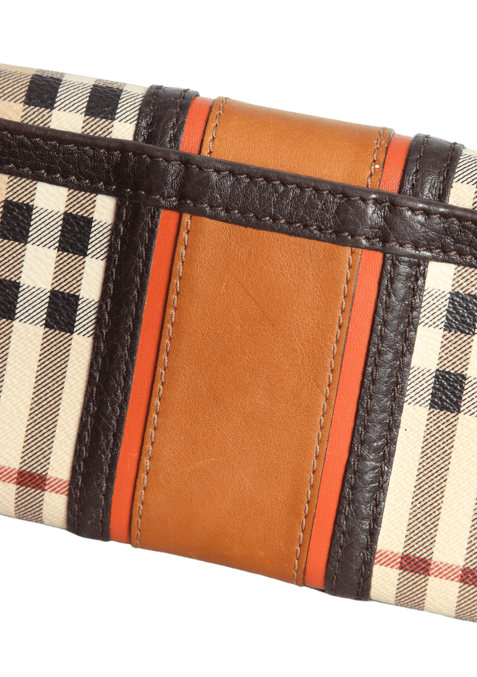 ACESSÓRIO BURBERRY HAYMARKET CHECK PENROSE CONTINENTAL WALLET