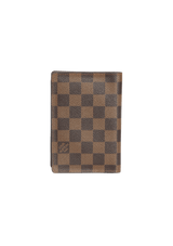 DAMIER ÉBÈNE PASSPORT COVER