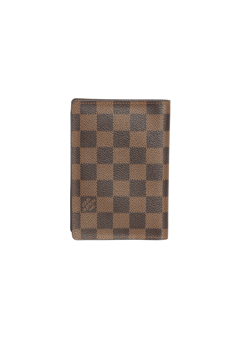 DAMIER ÉBÈNE PASSPORT COVER