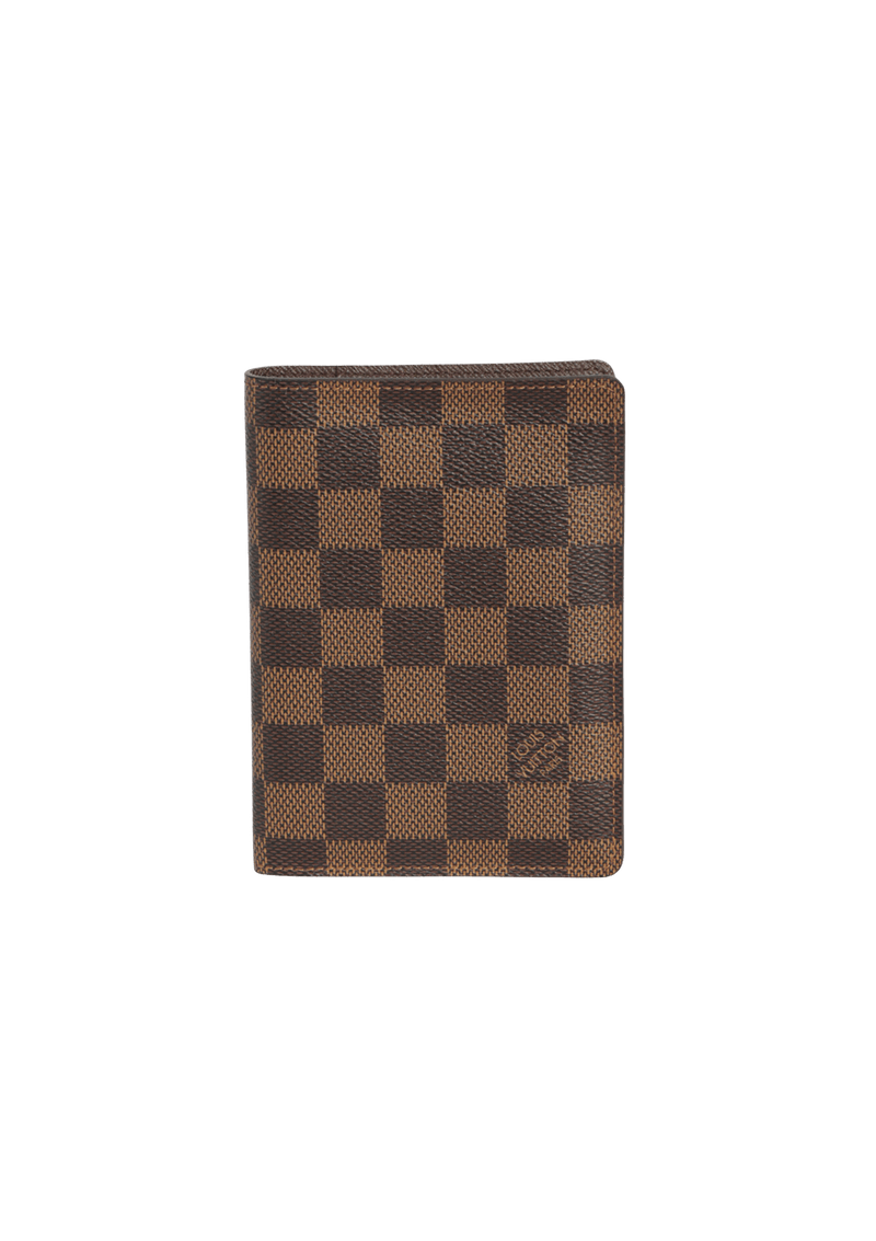 DAMIER ÉBÈNE PASSPORT COVER