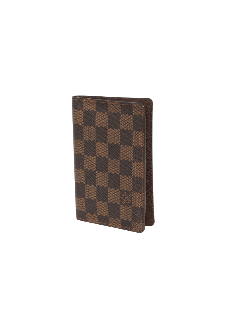 DAMIER ÉBÈNE PASSPORT COVER