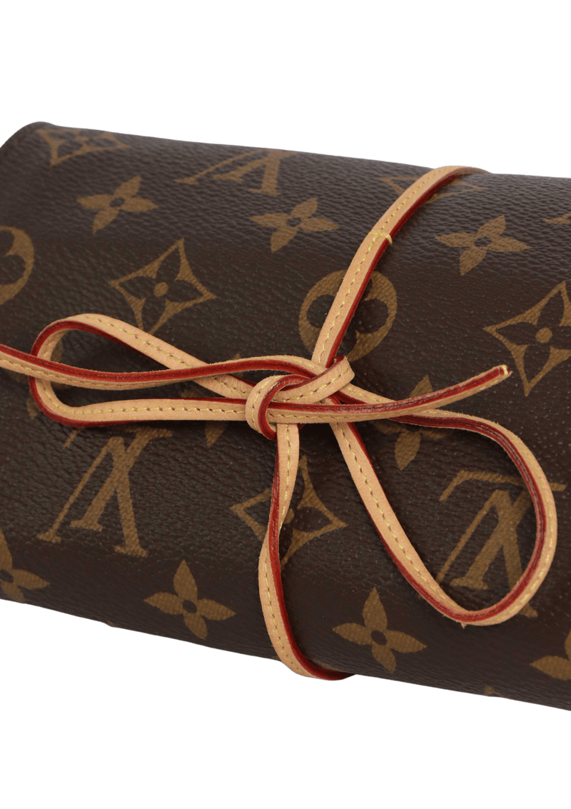 MONOGRAM FOLDING JEWELRY CASE