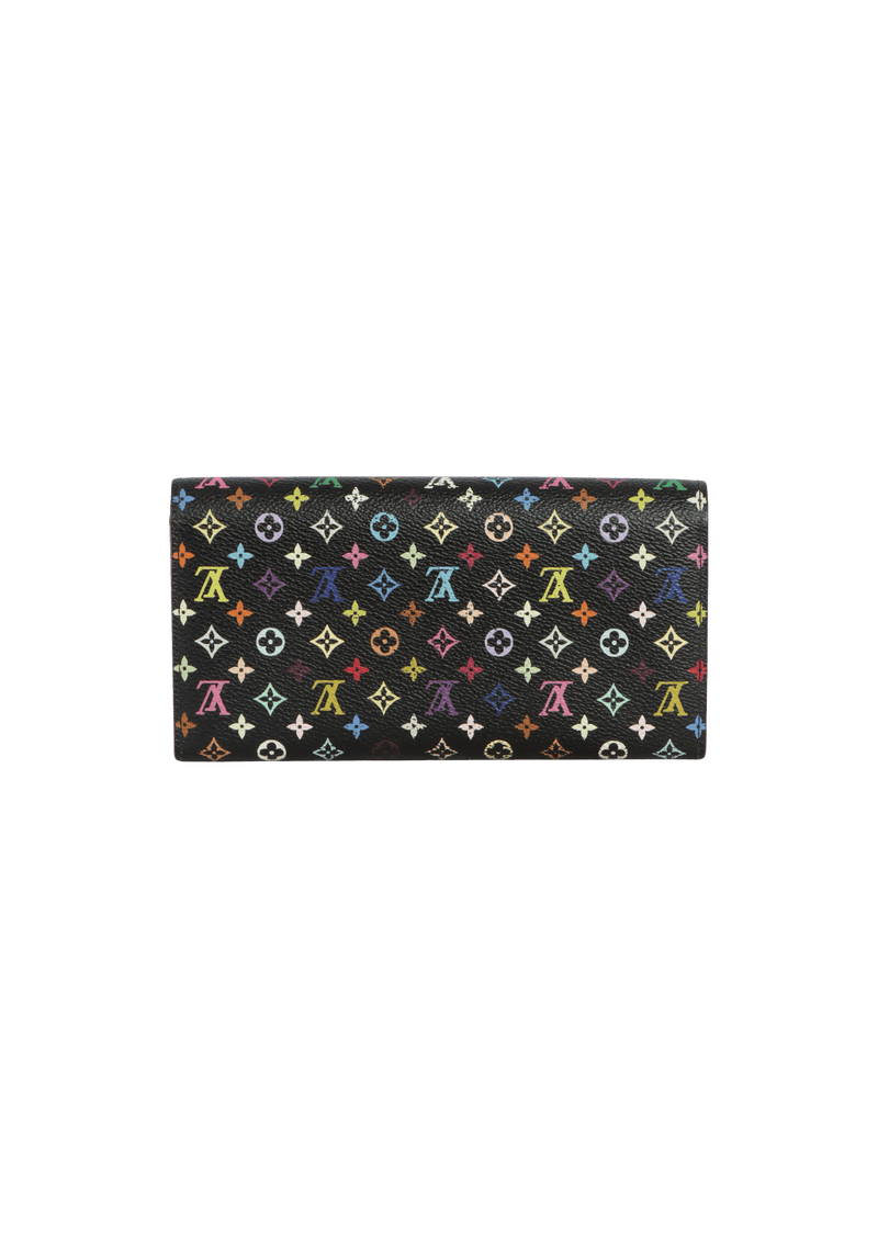 MONOGRAM MULTICOLORE SARAH WALLET PORTE MONNAIE CREDIT