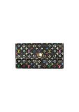 MONOGRAM MULTICOLORE SARAH WALLET PORTE MONNAIE CREDIT