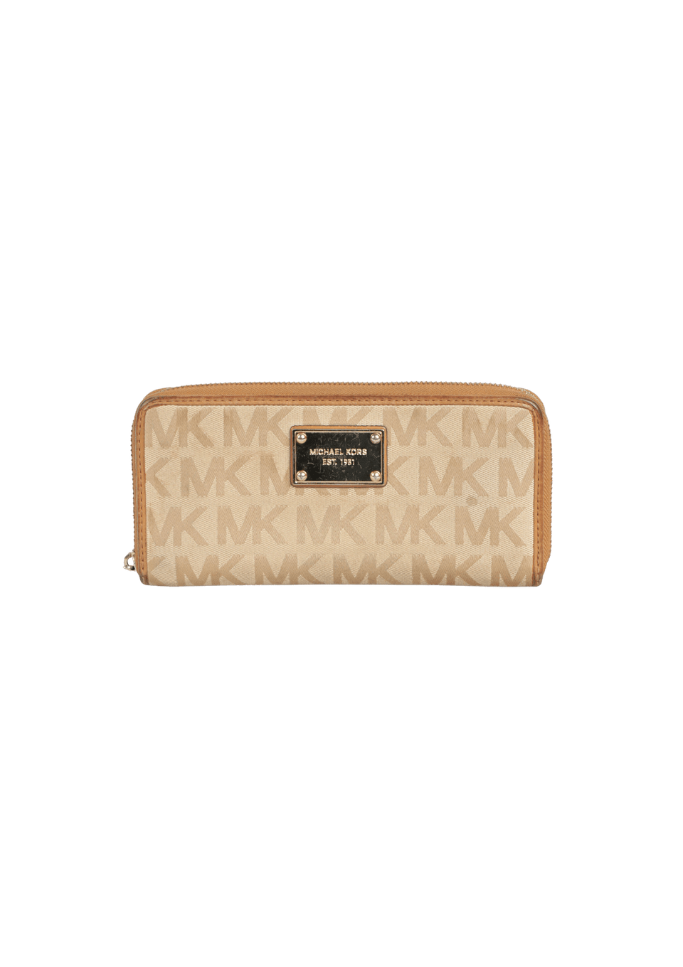 小物 MICHAEL KORS LONG WALLET ACESSÓRIO MICHAEL KORS JET SET WALLET BEGE ORIGINAL – Gringa
