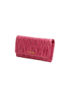 MATELASSÉ LONG WALLET