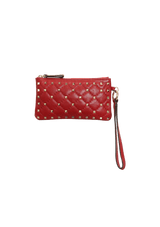 ROCKSTUD WRISTLET POUCH